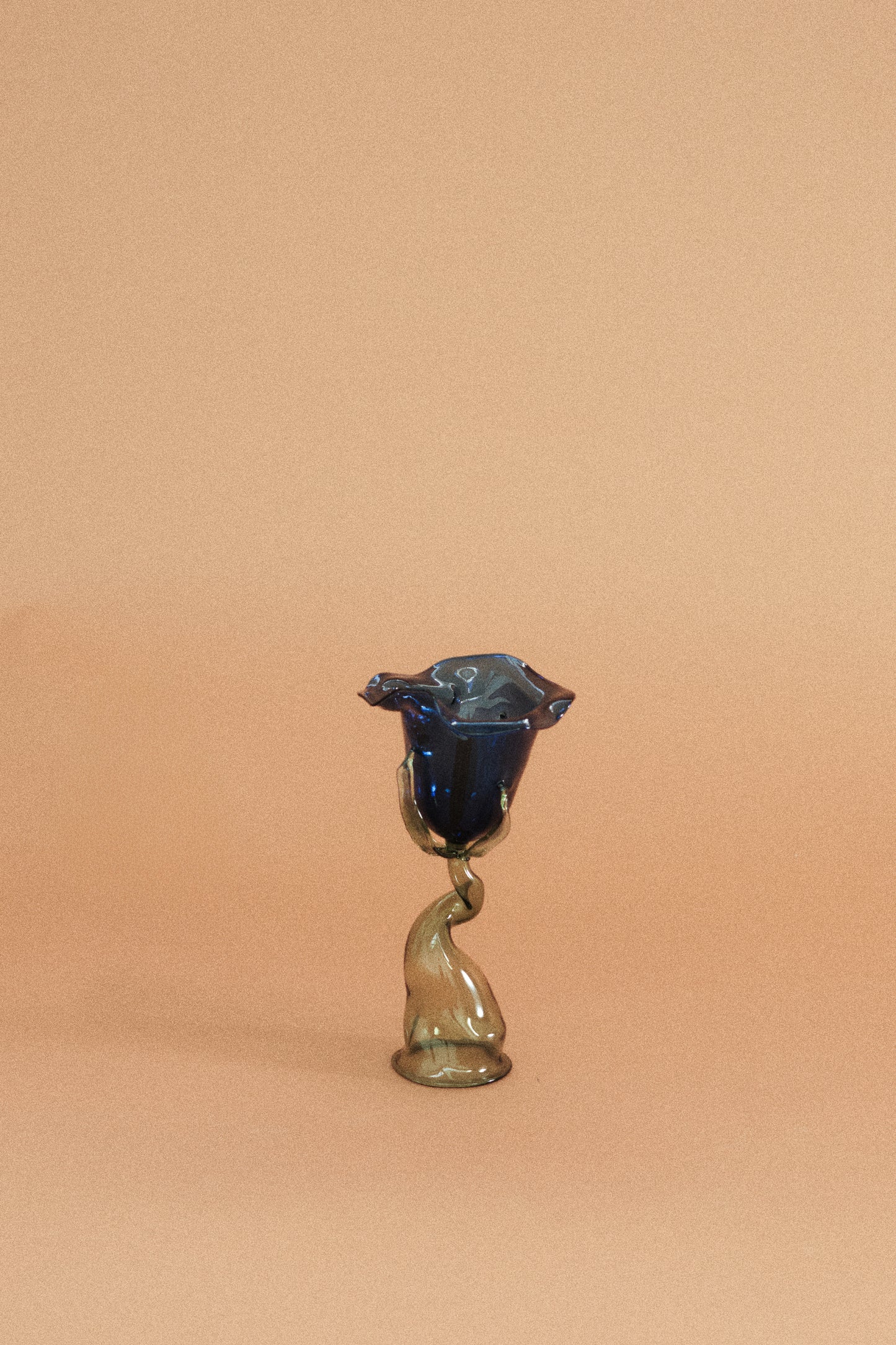 Copa Flor Azul Marino