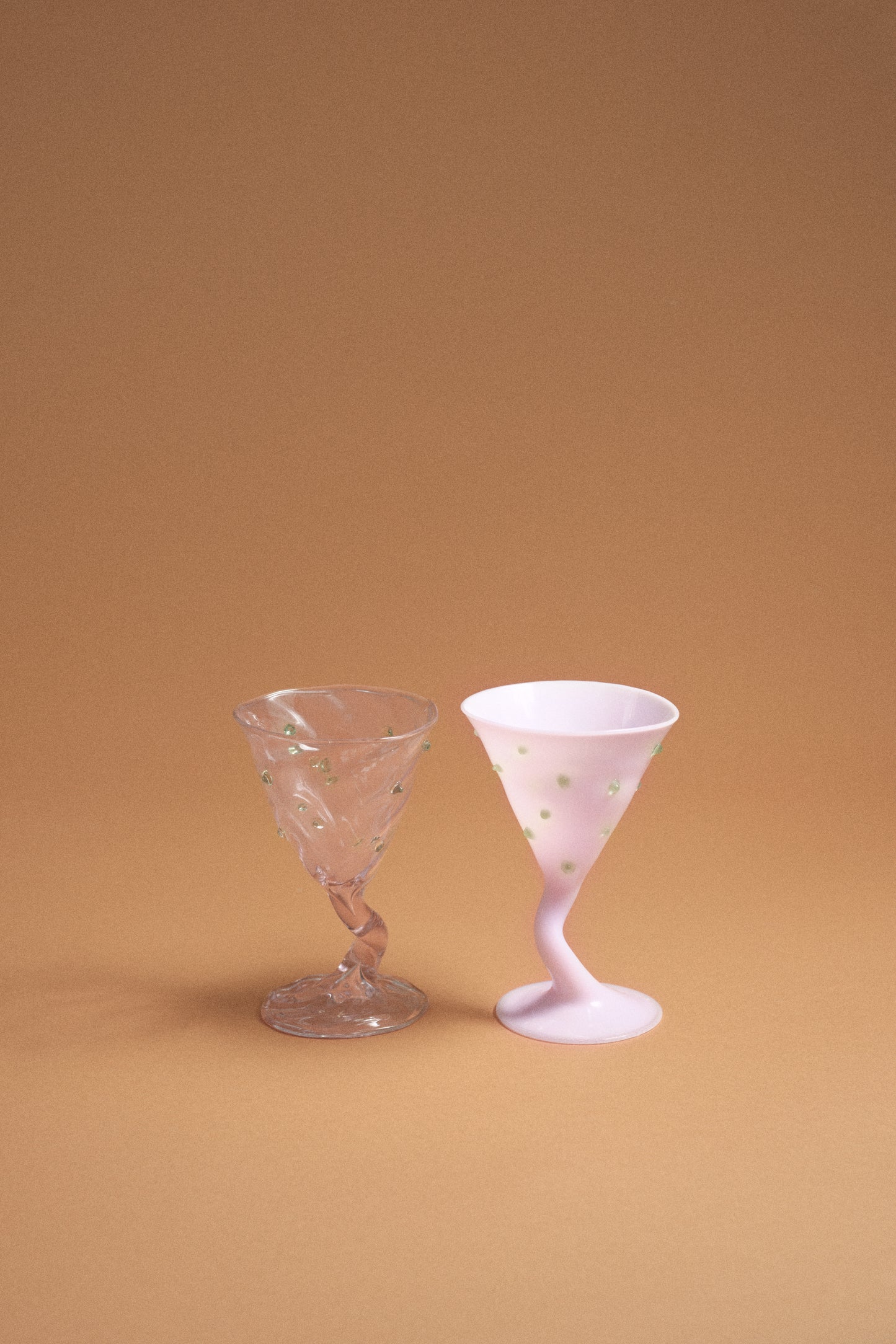 Copa Rana Margarita Rosa Traslúcido