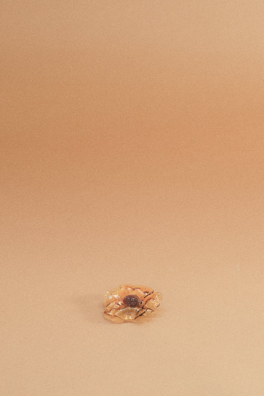 Broche Amapola Amarillo