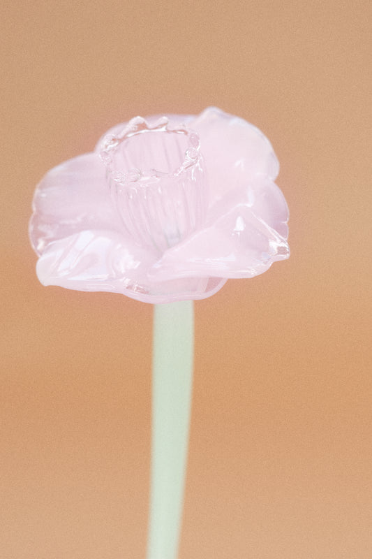 Flor Campanilla Rosa Chic y Traslúcido
