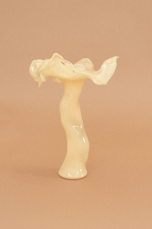 Jarrón Tulip Mantequilla
