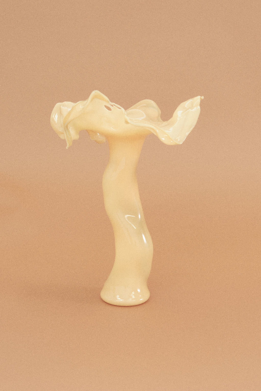 Jarrón Tulip Mantequilla