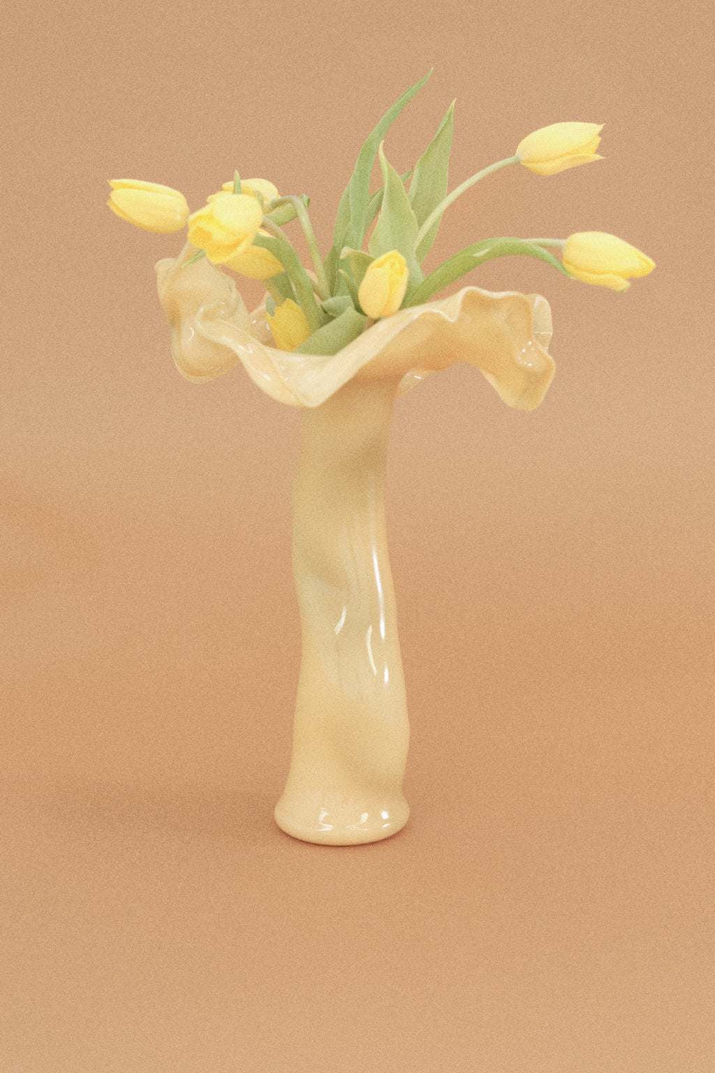 Jarrón Tulip Mantequilla