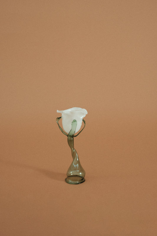 Copa Flor Blanco Ópaco